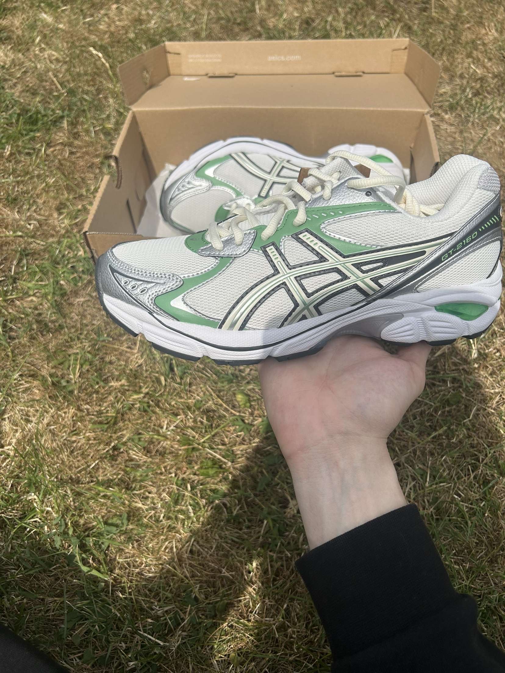 Asics GT-2160 Bamboo Cream 👟 UK Size 5.5 – Brand New